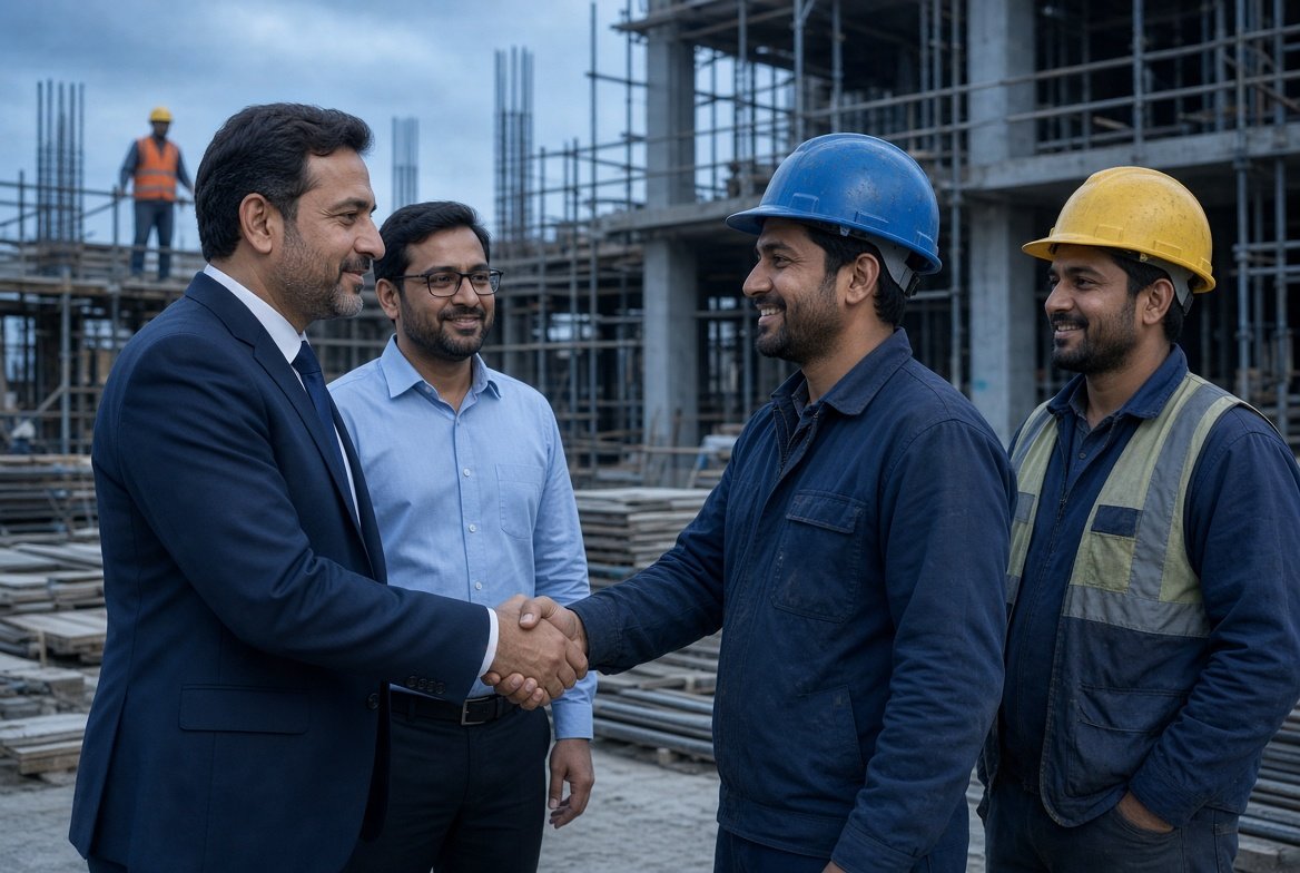 KHF Brothers mission — connecting skilled workers with businesses
