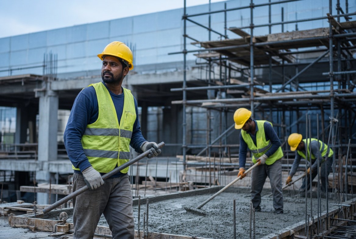 Construction manpower services by KHF Brothers