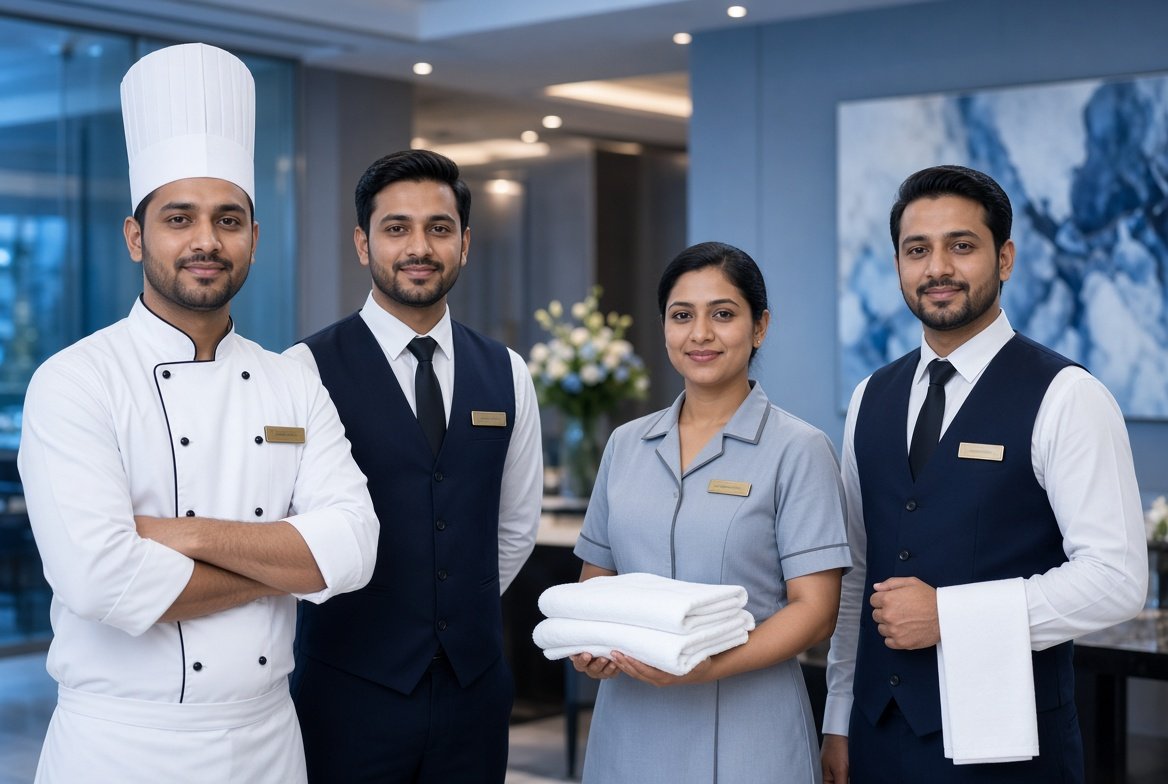 Hospitality manpower services by KHF Brothers